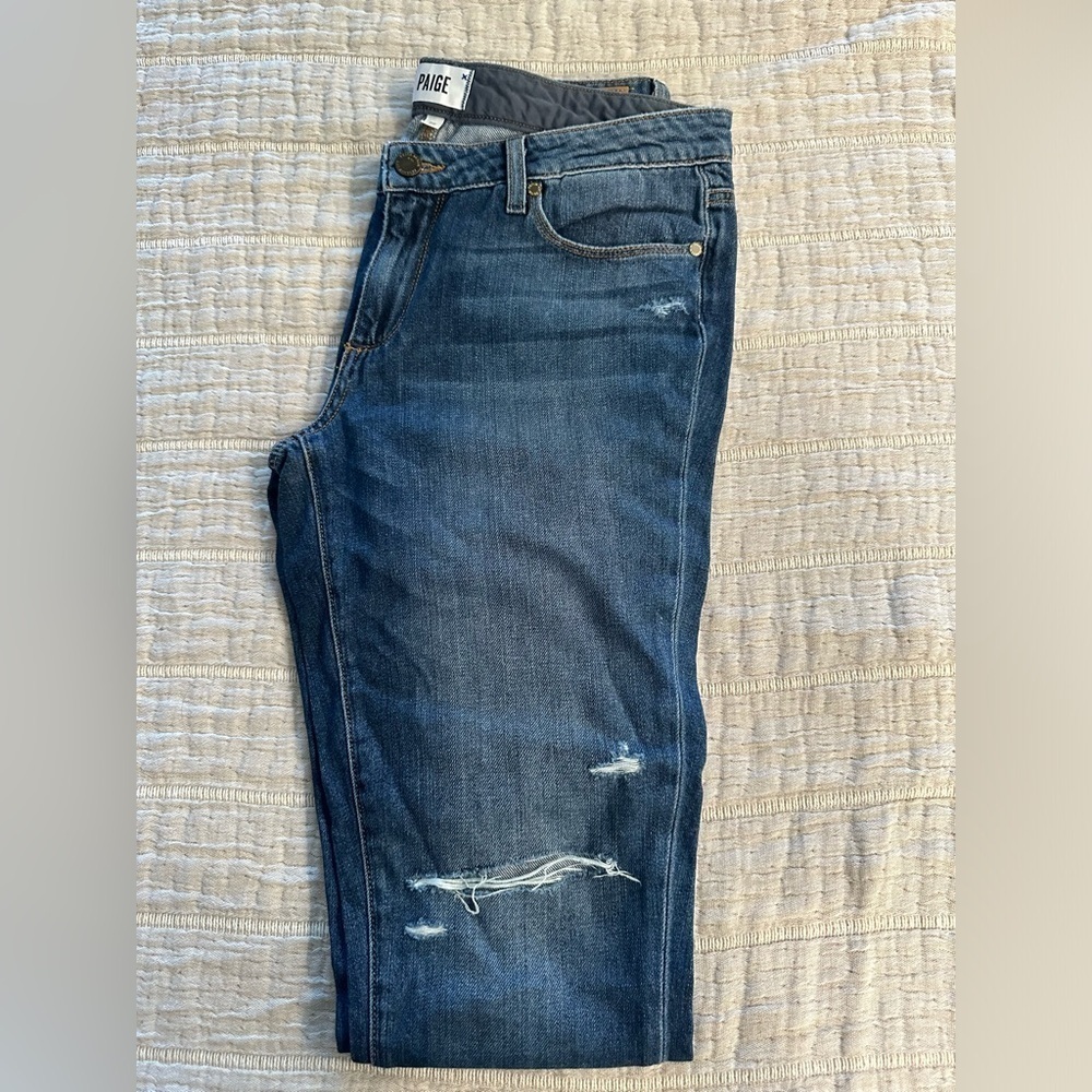 Paige Jimmy Skinny Boyfriend Jeans